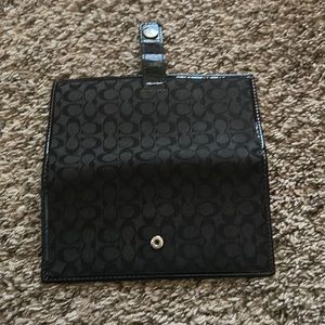 Basic black Coach wallet
